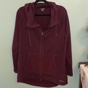 Eddie Bauer Maroon Women's Hoodie